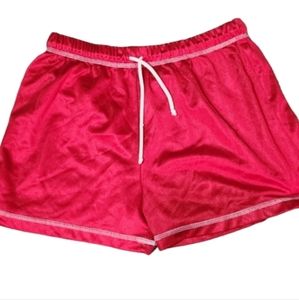 Vintage red mesh athletic shirts med